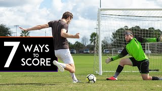 7 Ways to Score MORE GOALS in SOCCERFOOTBALL [upl. by Swithin]