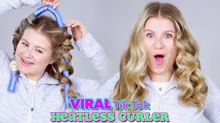 VIRAL TikTok HEATLESS Hair Curler [upl. by Riegel577]