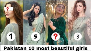 Pakistans 10 most beautiful GIRLS 2021 Best one [upl. by Hartmann]