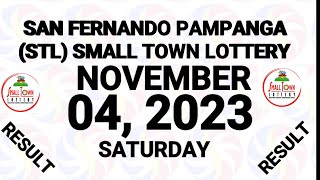 3rd Draw STL Pampanga November 4 2023 Saturday [upl. by Ahsrav]