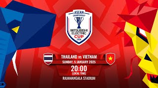 LIVE  Thailand vs Vietnam  MitsubishiElectricCup 2024 Final [upl. by Chrysler156]