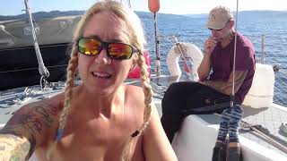 Episode 23 Cascais Topless Sailing and Swollen Ankles [upl. by Lux]