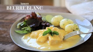 Beurre Blanc Tutorial  using the classic method [upl. by Schmitt363]