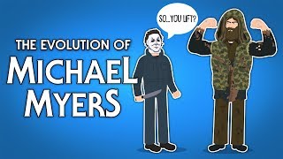 The Evolution Of Michael Myers Animated [upl. by Aenotna674]