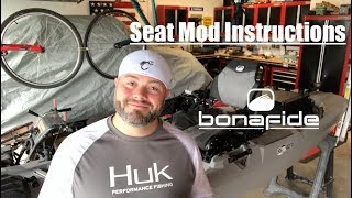 Bonafide SS127 and SS107 Seat Modification [upl. by Adnawat108]