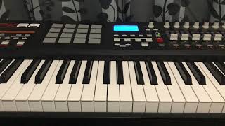 Akai MPK88 Midi Controller  Tiny Studio 92 Review [upl. by Iden999]