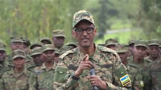 RDF Combined Arms Field Training Exercise  Remarks by President Kagame  Gabiro 11 December 2018 [upl. by Anigger]