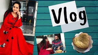 Lasya Talks  Vlog  Saturday Vlog  Sponge Cake [upl. by Alin]