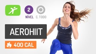 Barriga Sarada Já Aula de AeroHiit para os Abdominais 1 [upl. by Niknar]