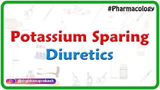 15Potassium Sparing Diuretics  Renal pharmacology [upl. by Nireil663]