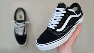 HOW TO LACE VANS OLD SKOOLS 👟🔥 [upl. by Codie]