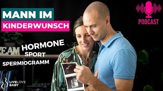 Kinderwunsch beim Mann  Hormone Spermiogramm Erfahrungen [upl. by Starkey]