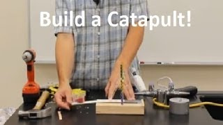 homemade catapult [upl. by Chud]