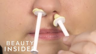 How to wax your nose tutorial [upl. by Lenoj886]