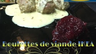 🇸🇪Boulettes de viandes IKEA🍽 [upl. by Sirret124]