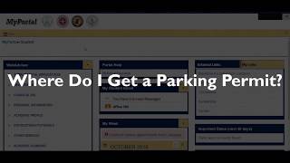 Purchasing a Parking Permit [upl. by Hamil696]