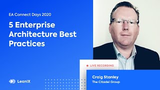 5 Enterprise Architecture Best Practices [upl. by Winslow890]