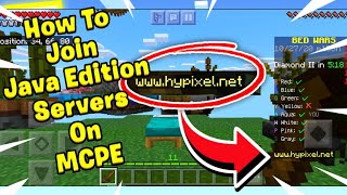 How To Join Hypixel on MCPE Mobile Xbox PS4 Windows 10 Edition Minecraft Bedrock Edition [upl. by Brendin]