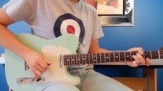 The Beatles  Dig a Pony  Guitar Cover  Lead and Rhythm Guitar [upl. by Htebsle]