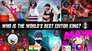 Top 10 Beast Montage Editor Gamers In Free Fire  Rouk FF  DBl N  Colonel  Flame R  Rup Gaming [upl. by Oneal]