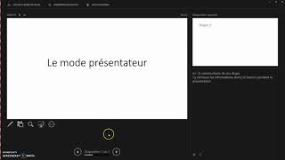 Le mode présentateur de Powerpoint [upl. by Ayalat244]