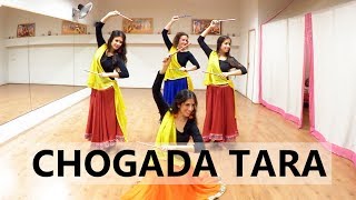 CHOGADA TARA dance  Loveyatri  Dandiya choreography [upl. by Ettelegna]