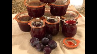 Easy Peasy Plum Jam in Weck Jars [upl. by Greeley]