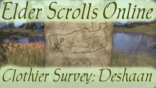 Clothier Survey Deshaan Elder Scrolls Online [upl. by Airamak643]