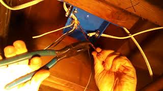 How to wire a junction box 3 142 cables [upl. by Claude]