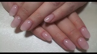 FLÜSSIGTIPS GELNÄGEL  Anleitung für Naturnagelverlängerung mit Popits und Gel [upl. by Kirenoj]