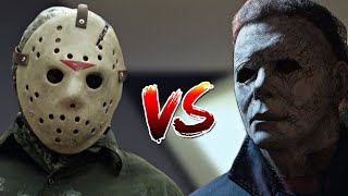 JASON VOORHEES vs MICHAEL MEYRS  FIGHT SCENE [upl. by Ylas]