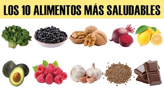 Los 10 Alimentos Más Saludables Del Mundo y cómo comerlos [upl. by Jerroll6]