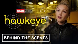 Marvel Studios’ Hawkeye  Official Behind the Scenes Clip 2021 Florence Pugh [upl. by Noryak259]