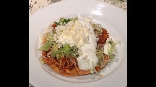 Tinga de pollo Tostadas [upl. by Sorrows]