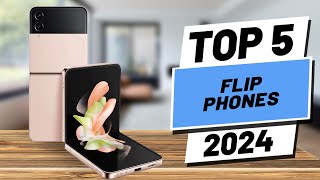 Top 5 BEST Flip Phones in 2024 [upl. by Auot430]