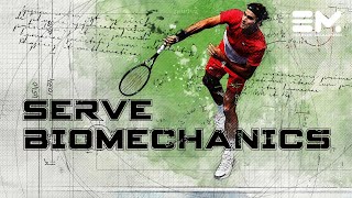 Tennis Serve Biomechanics  Serve Technical Analysis  EM Tennis [upl. by Nailluj]