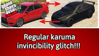 NEW GTA 5 INVINCIBILITY GLITCH  NEW INVINCIBLE KURUMA [upl. by Weinrich]