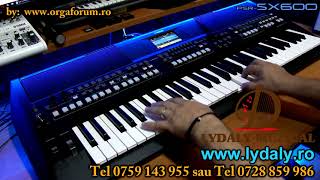 Demo Yamaha Psr SX600 by IULIK [upl. by Melba]