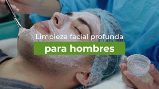 Limpieza facial profunda para hombres [upl. by Ataliah]