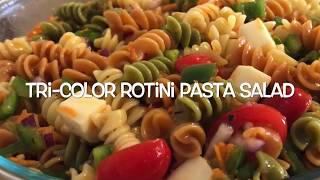 TriColor Rotini Pasta Salad [upl. by Clift578]