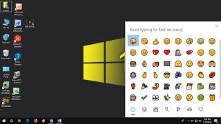 Shortcut key to Insert Emojis Anywhere in Windows 10 [upl. by Wadsworth]