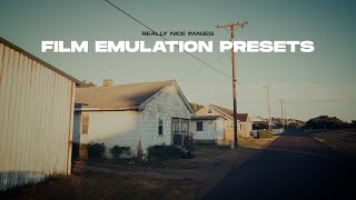 Film Emulation Presets and Profiles for Lightroom [upl. by Bubalo270]