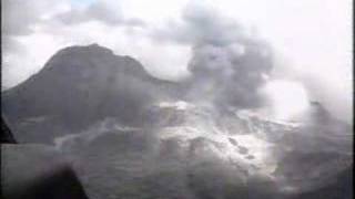 Mt Pinatubo Explosion At Clark Air Base Philippines Part 1 [upl. by Genevra]