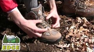 How to Lace a Hiking Boot For Better Fit [upl. by Lejeune]