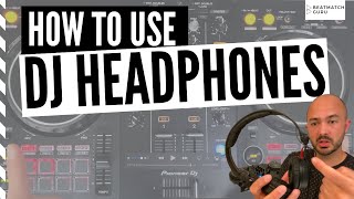 How to Use DJ Headphones [upl. by Sherourd]