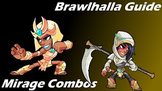 Brawlhalla Guide  Easy Mirage Combos [upl. by Amund]