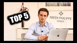 Top 5  Patek Philippe [upl. by Aikemot]