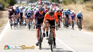 Vuelta a España 2021 Stage 6 extended highlights  Cycling on NBC Sports [upl. by Leal625]