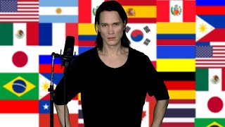 Singing 20 National Anthems Metal Medley [upl. by Magner644]