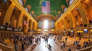 Walking Tour of Grand Central Terminal — New York City 【4K】🇺🇸 [upl. by Gothard]